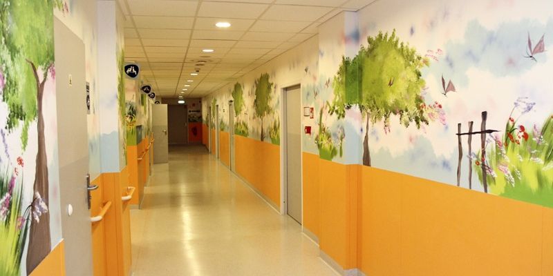 Malowane szpitale