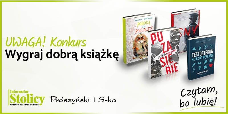 Konkurs Świąteczny! Wygraj książkę Wydawnictwa Prószyński i S-ka pt. „Pogoda dla puchaczy. Jesień"