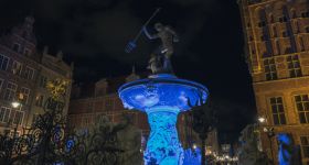 Gdańsk rozbłyśnie na niebiesko