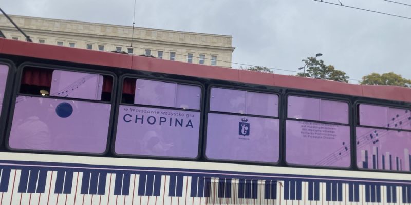 Chopin na torach – wyjątkowy tramwaj na cześć polskiego kompozytora