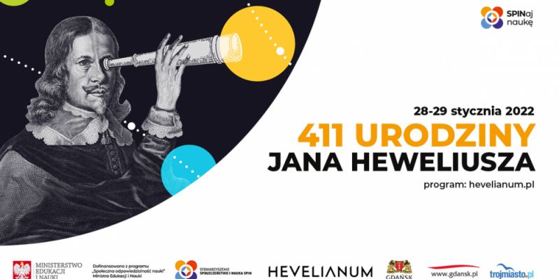 411. urodziny Jana Heweliusza