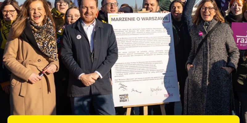 MJN i Lewica Razem chcą razem walczyć o Warszawę