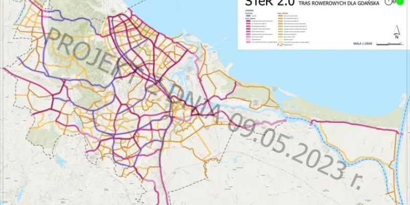 Aktualizacja Systemu Tras Rowerowych dla Gdańska STeR 2.0