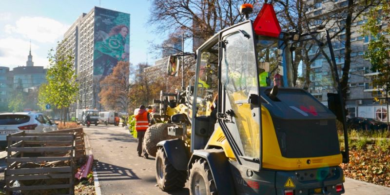 Zielona Marszałkowska coraz bliżej. Zobacz, jak zmienia się centrum Warszawy