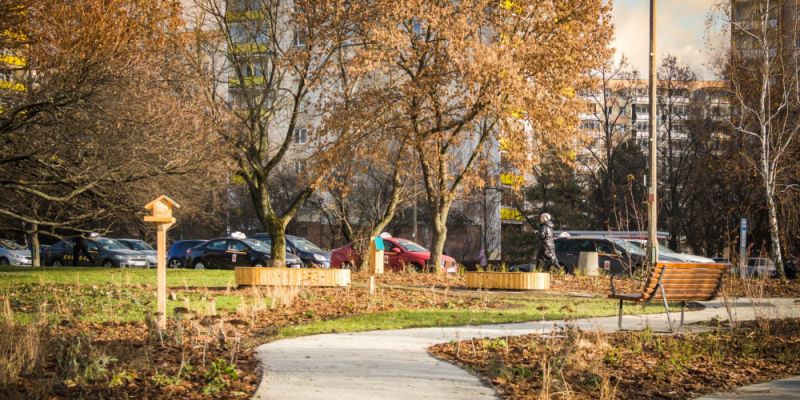 Powstał kolejny park kieszonkowy po prawej stronie Wisły