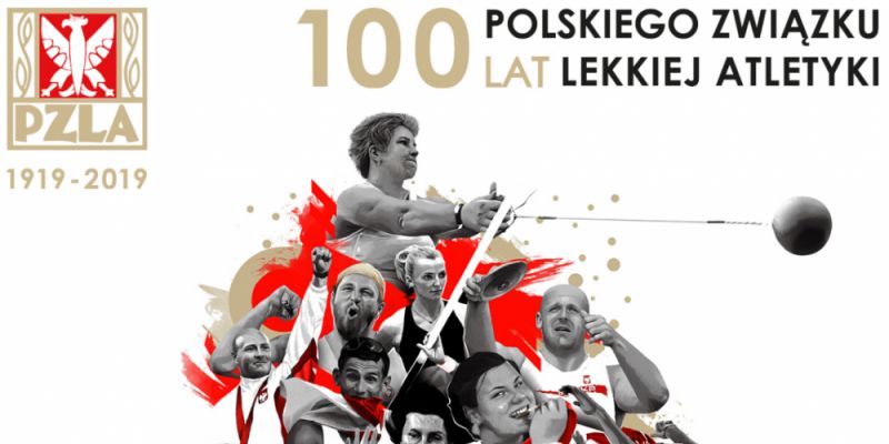 Mural „100 lat polskiej lekkoatletyki” odsłonięty na Mokotowie