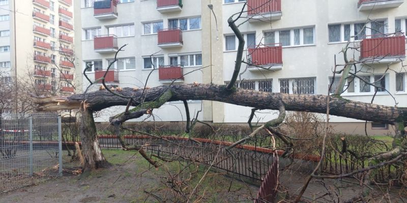 Na Grochowie powiało grozą