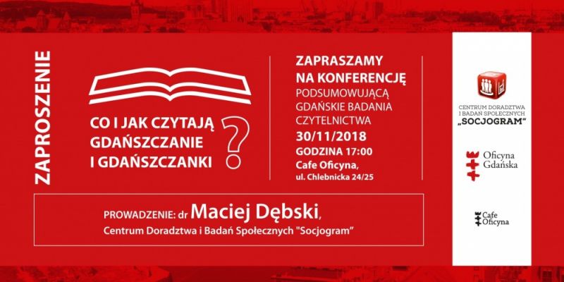 Co i jak czytają Gdańszczanie i Gdańszczanki? Mamy odpowiedź!