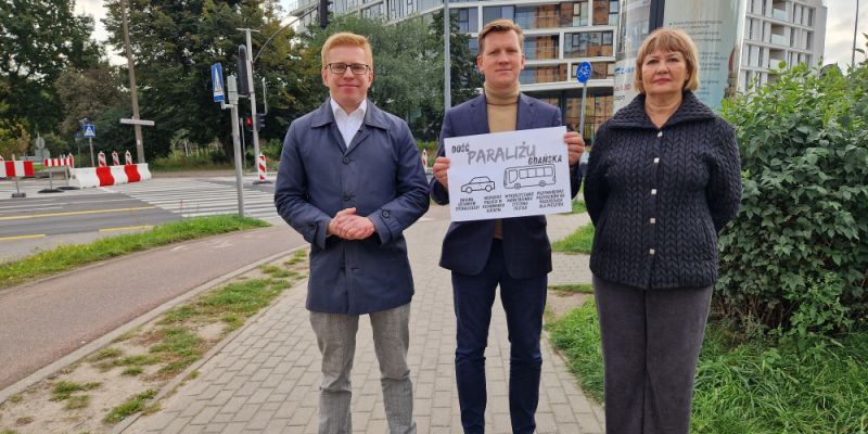 Ogromne korki w związku z remontem ul. Czarny Dwór. Czy można było uniknąć paraliżu Przymorza?