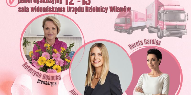 Różowy październik w Wilanowie dla zdrowia kobiet