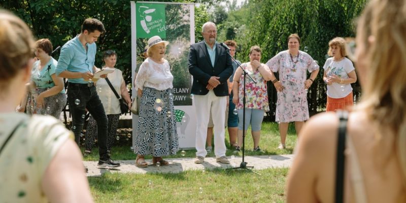 Nowa przestrzeń do sąsiedzkiej integracji. Na Bielanach powstał ogród społecznościowy