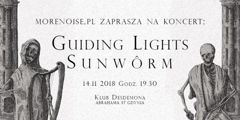 Koncert: Guiding Lights i Sunwôrm