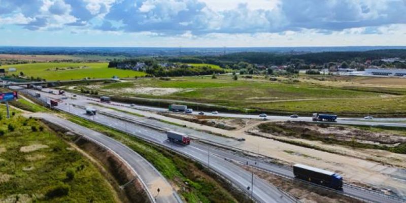 Od 7 października kierowców czekają utrudnienia między węzłami Gdańsk Lipce i Gdańsk Południe
