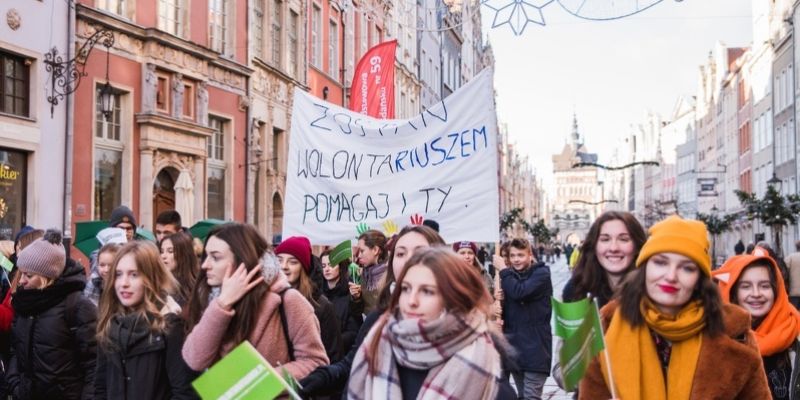 Międzynarodowy Dzień Wolontariusza - dzisiaj w Gdańsku parada i gala