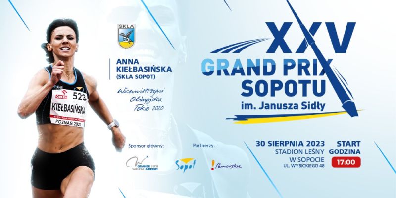 XXV Grand Prix Sopotu: lekkoatletyka na nowym Stadionie Leśnym