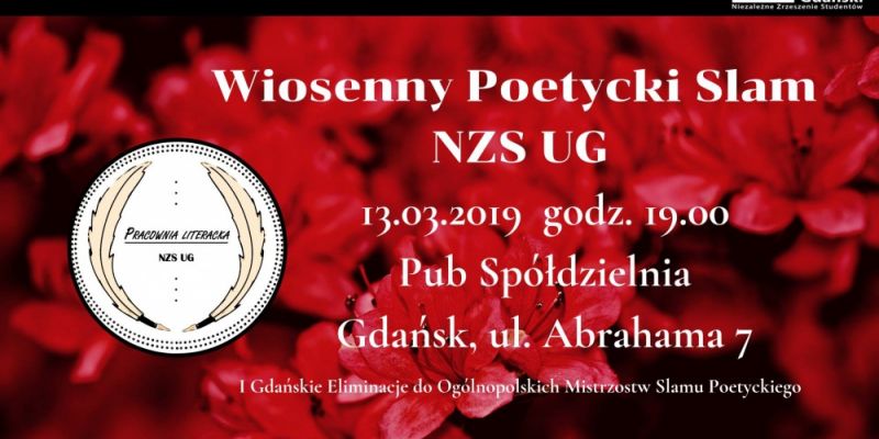 Wiosenny Poetycki Slam | NZS UG