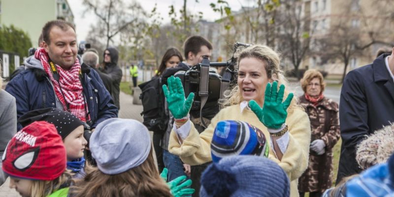 „Pola nadziei” na Bielanach - żonkile przypomną o podopiecznych hospicjów