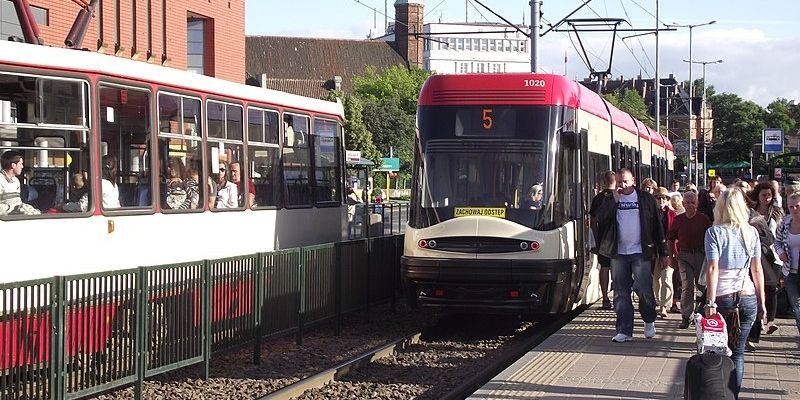 Remont pętli tramwajowej w Oliwie