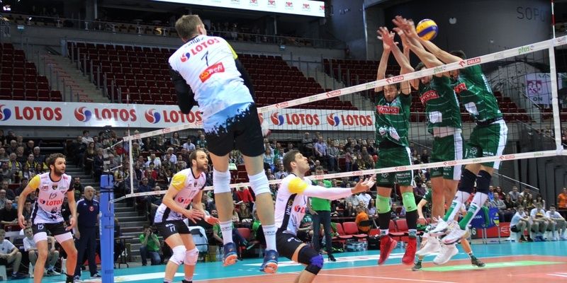 Lotos Trefl przegrywa z Indykpolem AZS