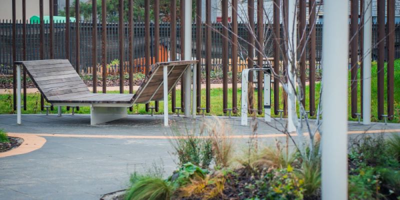 Nowy fragment parku nad Południową Obwodnicą Warszawy otwarty