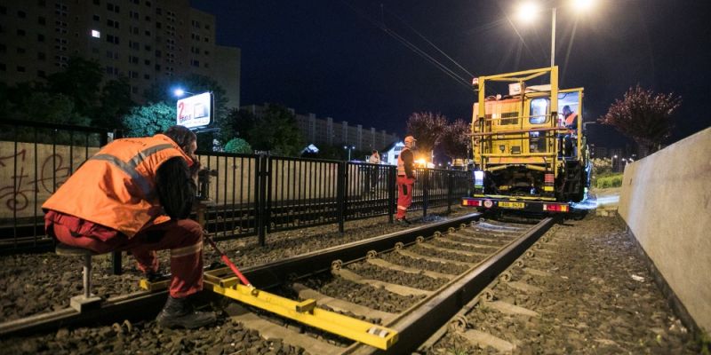 W sobotę i niedzielę frezowanie szyn na ul. Nowe Ogrody i Kartuskiej