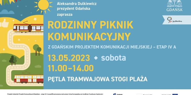 Rodzinny piknik komunikacyjny na Stogach