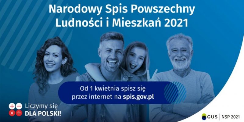 Najważniejsze informacje o narodowym spisie powszechnym. Zacznie się 1 kwietnia