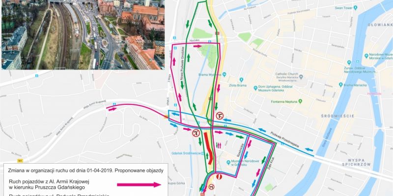 Wiadukt Biskupia Górka – zmiany w pobliżu Węzła Unii Europejskiej