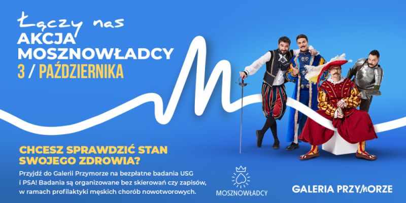 Męskie zdrowie na pierwszym planie: bezpłatne badania dla mężczyzn w Galerii Przymorze