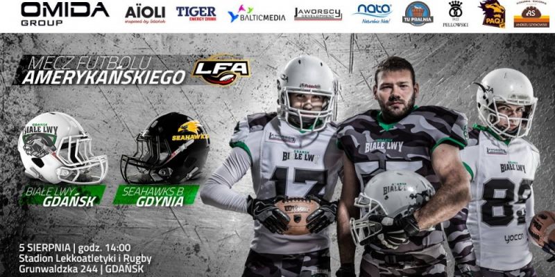 Białe Lwy Gdańsk - Seahawks B Gdynia x LFA9 x Futbol Amerykański