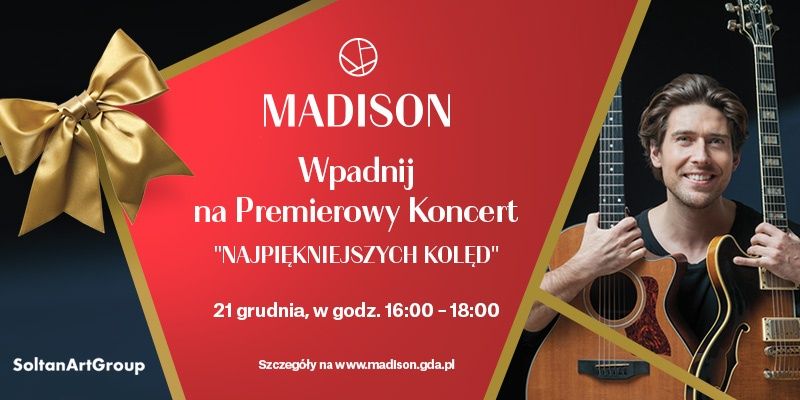 Premierowy koncert „Najpiękniejszych kolęd” już w najbliższy piątek w Galerii Madison