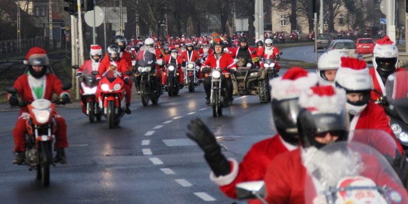 Mikołaje na Motocyklach