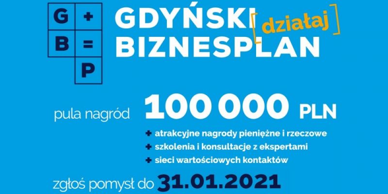 Zgłoś pomysł i działaj w Gdyni. Startuje Gdyński Biznesplan