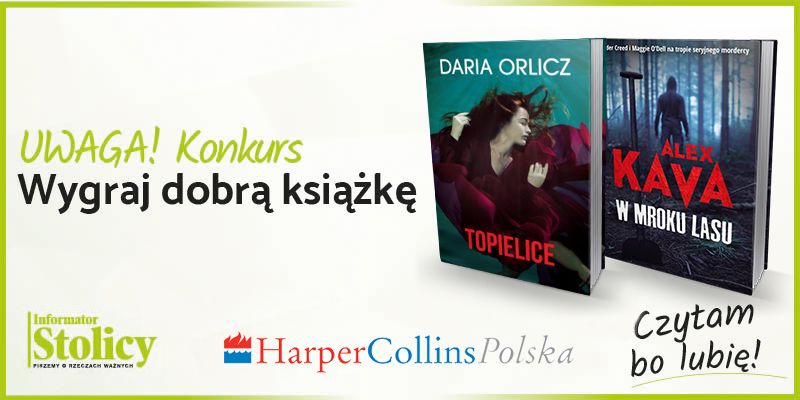 Konkurs! Wygraj dwie książki wydawnictwa Harper Collins!