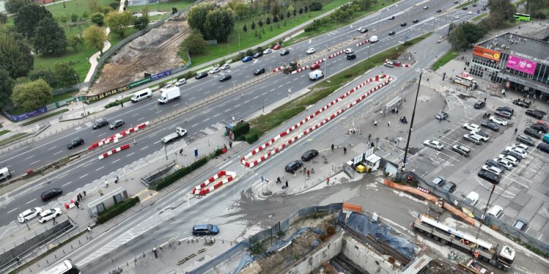 Znaleziono szczątki na placu budowy trasy tramwajowej do Dworca Zachodniego