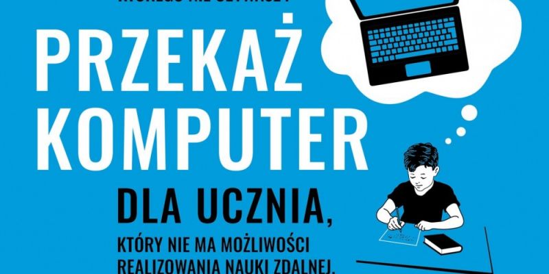 Młodzieżowa Rada m.st. Warszawy uruchamia zbiórkę komputerów dla uczniów