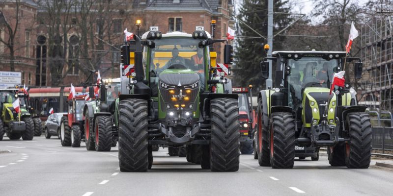 Ciąg dalszy protestu rolników -  możliwe utrudnienia w ruchu