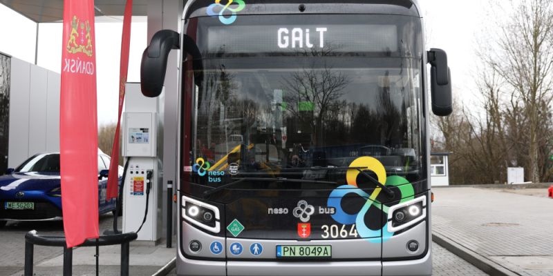 Autobus wodorowy wyjedzie na ul. Gdańska