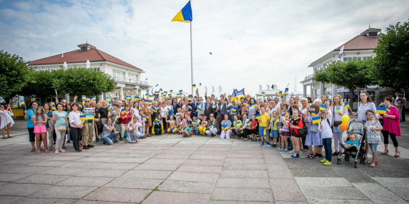 Sopot uczcił Dzień Niepodległości Ukrainy