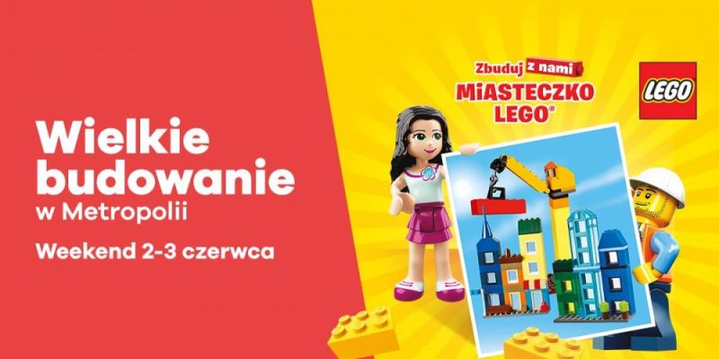 Wielkie budowanie z klocków w Miasteczku LEGO