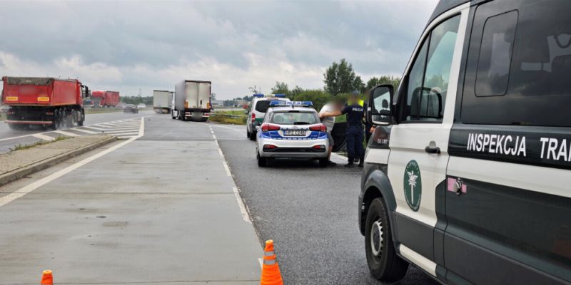 Pijany kierowca ciężarówki zatrzymany na trasie S8: Mężczyzna miał w organizmie ponad 2,6 promila alkoholu