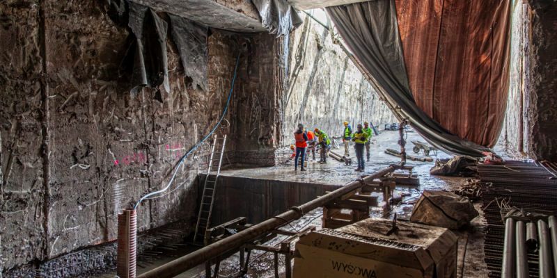Podziemna rewolucja na Dworcu Zachodnim: Postępy na budowie pierwszego tunelu tramwajowego w stolicy