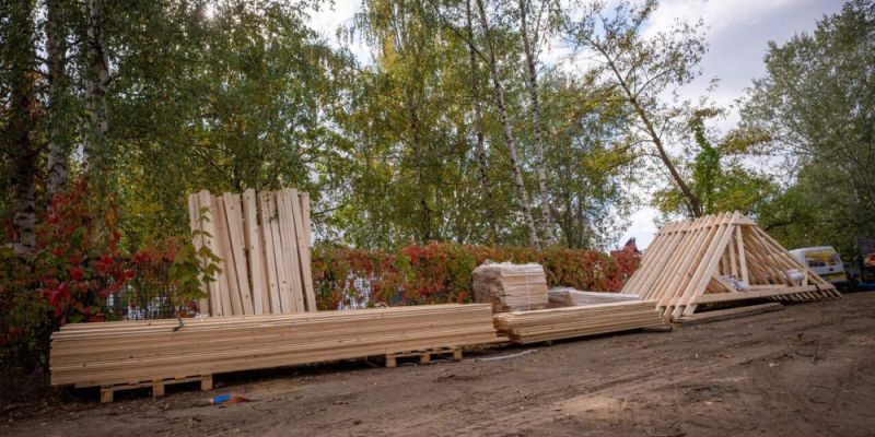 Rekonstrukcja domków fińskich na Polu Mokotowskim. Powstanie nowe centrum kulturalne