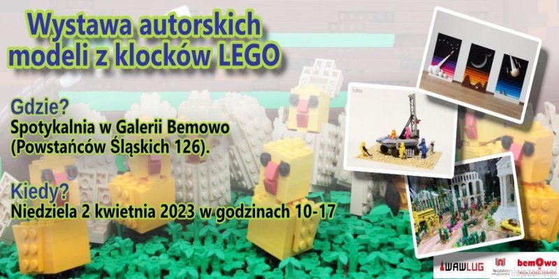 Wystawa LEGO® ponownie zawita do Galerii Bemowo