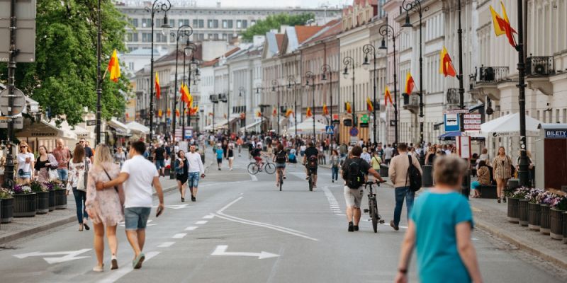 Maj(ówk)owy spacer Traktem Królewskim