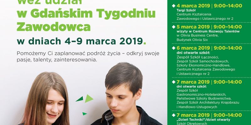 Gdański Tydzień Zawodowca startuje w poniedziałek