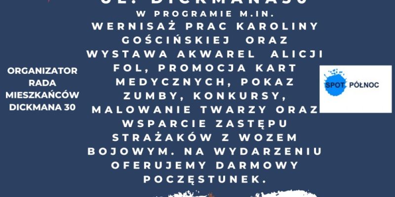 Sobota pełna atrakcji: piknik sąsiedzki na Oksywiu