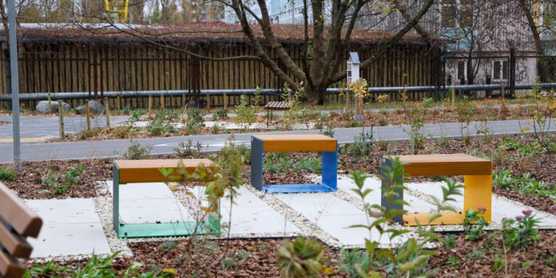 Na Bielanach powstał nowy park kieszonkowy. Czy rzeczywiście, o to chodziło?