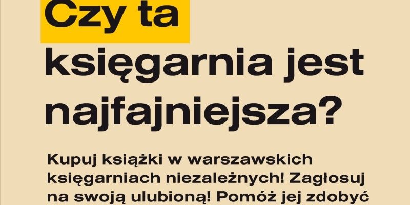 Czy ta księgarnia jest najfajniejsza?