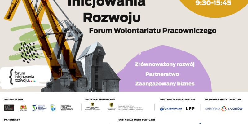 W Gdańsku porozmawiają o Wolontariacie Pracowniczym.